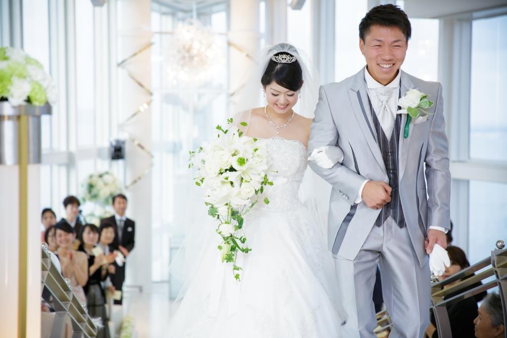 ヒルトン福岡シーホーク結婚式 轟様ご夫妻 レポート画像1
