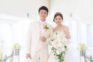 ヒルトン福岡シーホーク結婚式 T様ご夫妻 画像1
